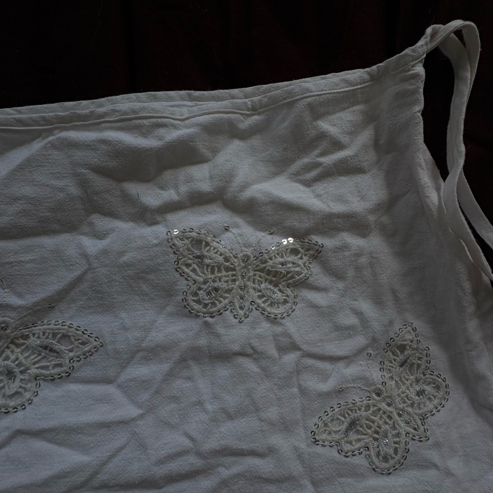 Urban Outfitters Low Rise Lace Embellished Butterfly Skirt - Picture 2 of 4